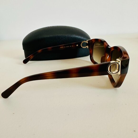 NEW SALVATORE FERRAGAMO TORTOISE WITH BROWN GRADIENT LENS SF1012S-53-19-140 main image 8